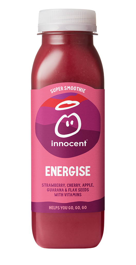 innocent super smoothies - fruit and veg smoothies boosted with vitamins  (no added sugar), 1 of your 5-a-day